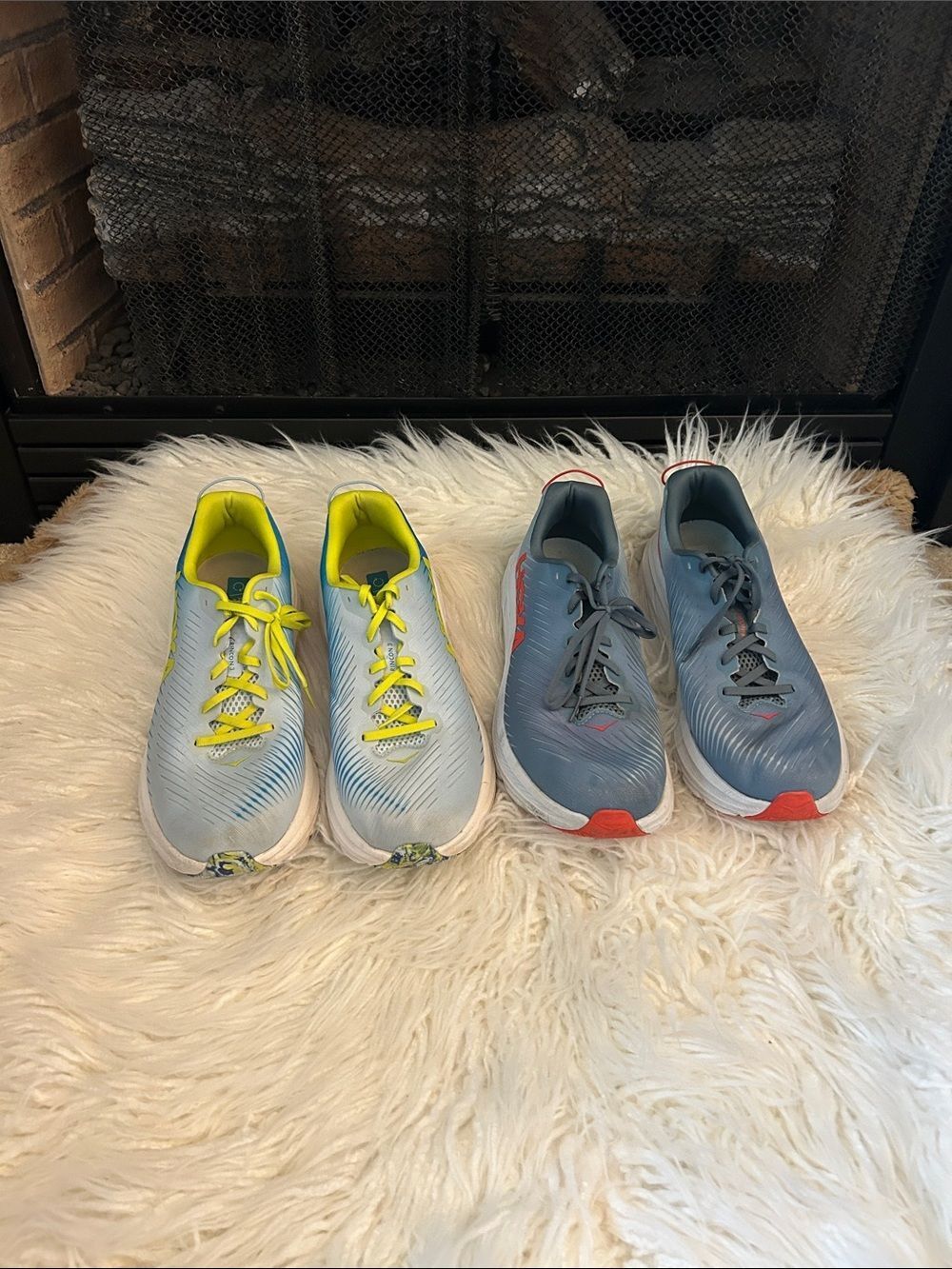 hoka mens size 12.5 -2 pairs